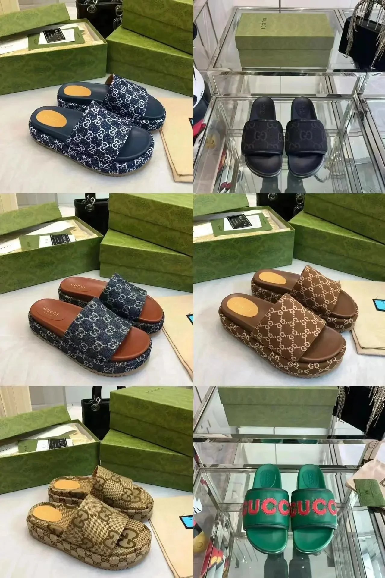  Gucci Slippers  
